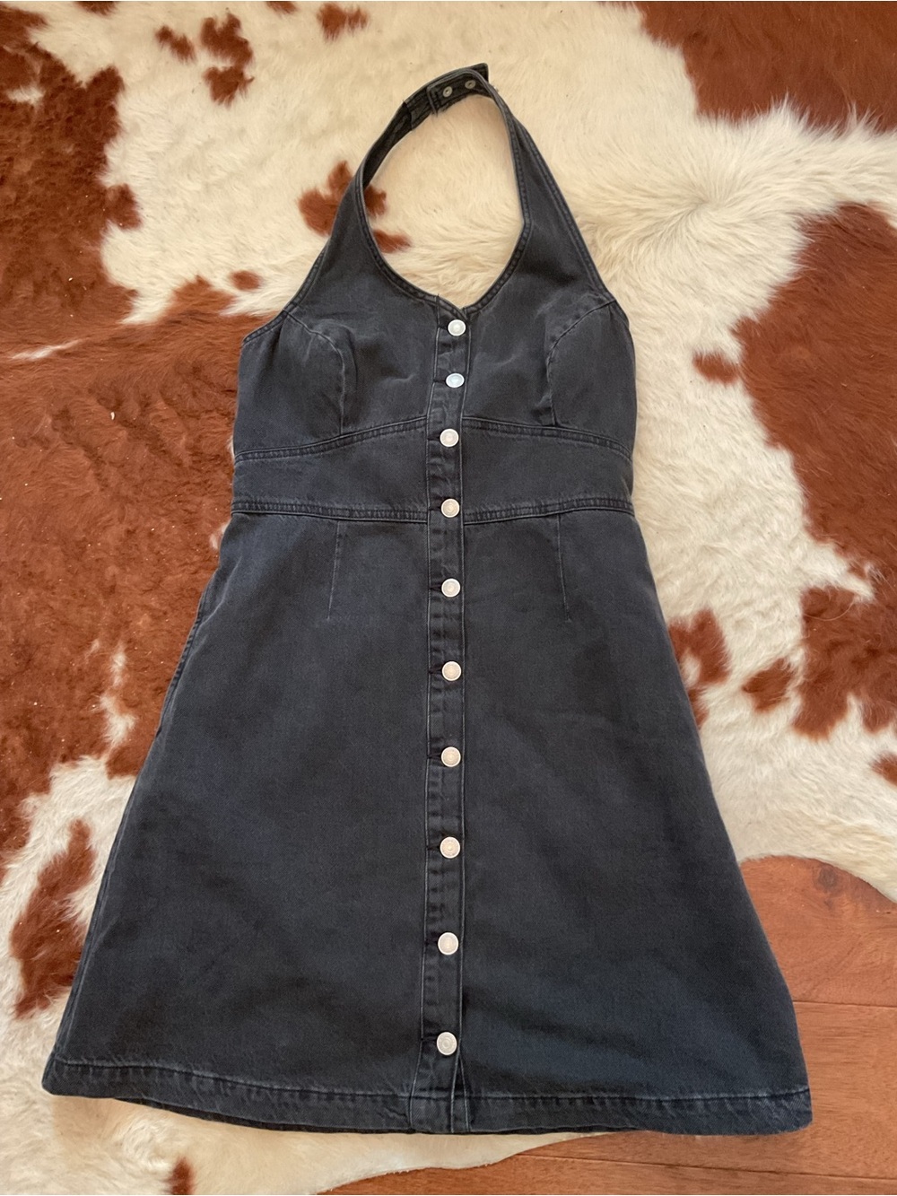 Levi’s NWT Janeesh denim halter dress
